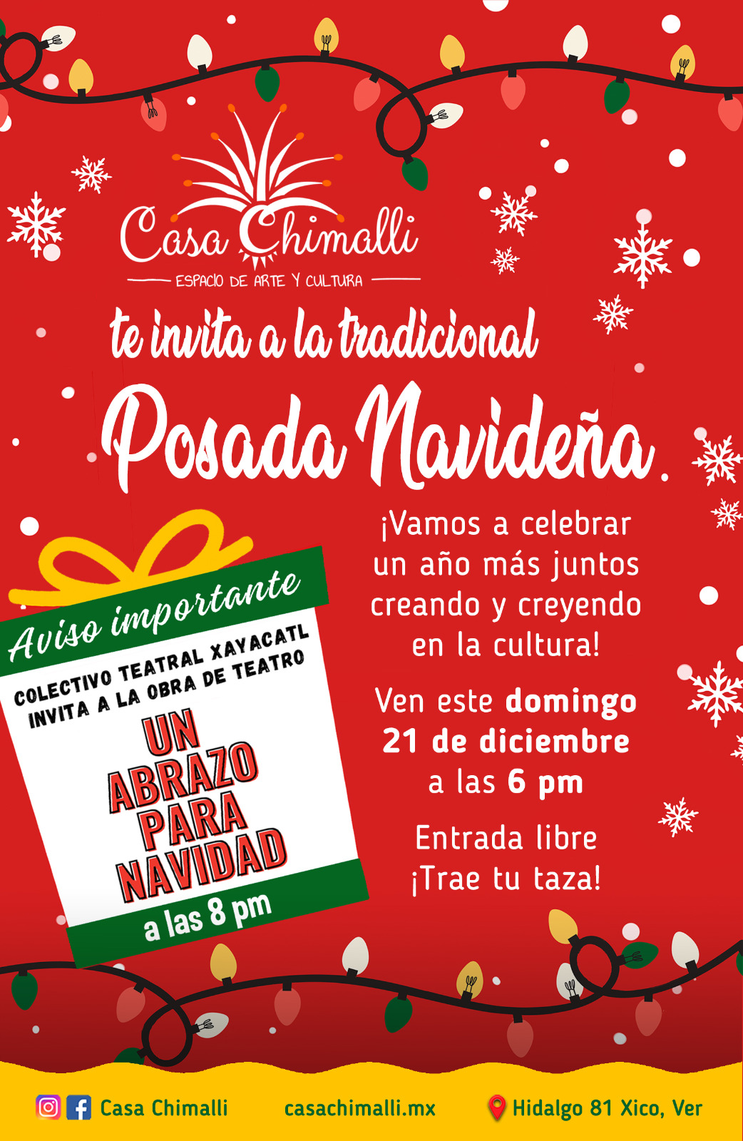 posada navideña